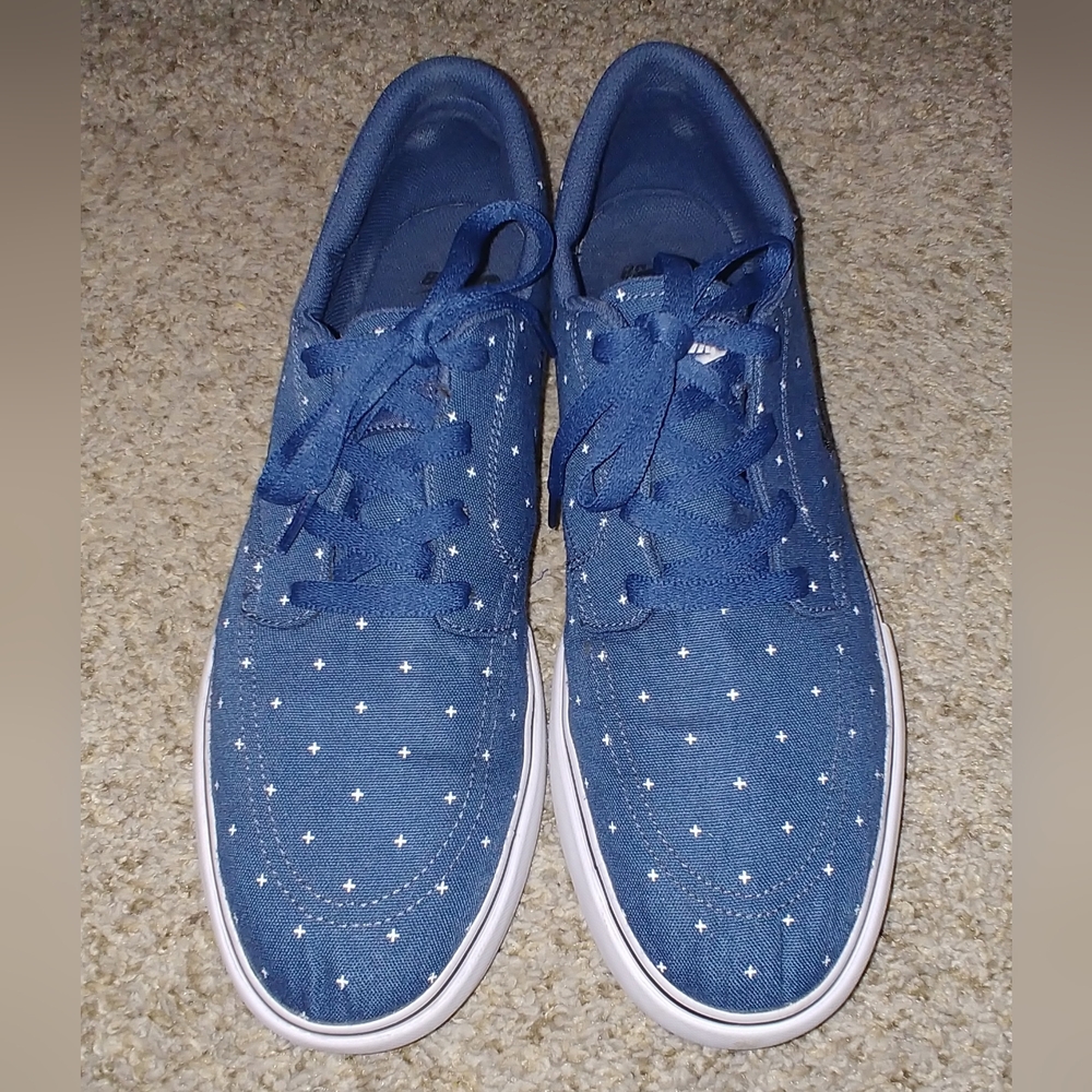 Men Nike Blue Canvas Sneakers size 11